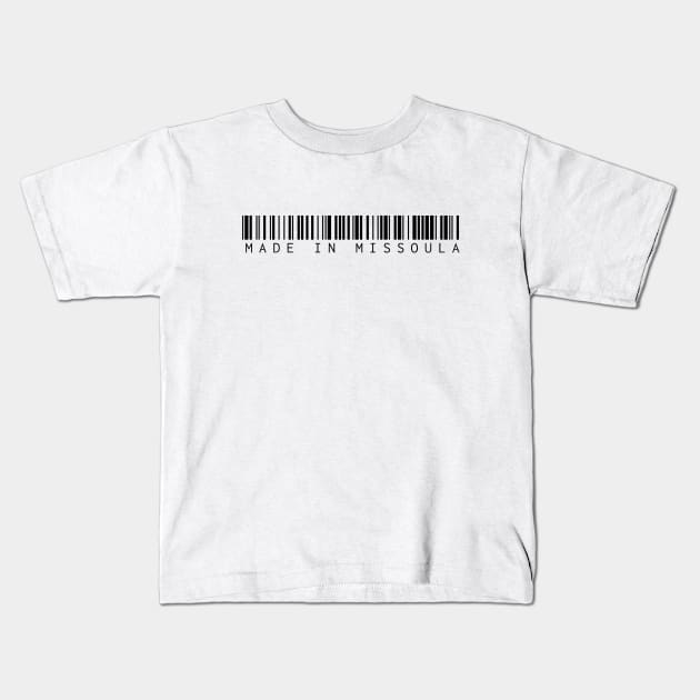 Made in Missoula Kids T-Shirt by Novel_Designs